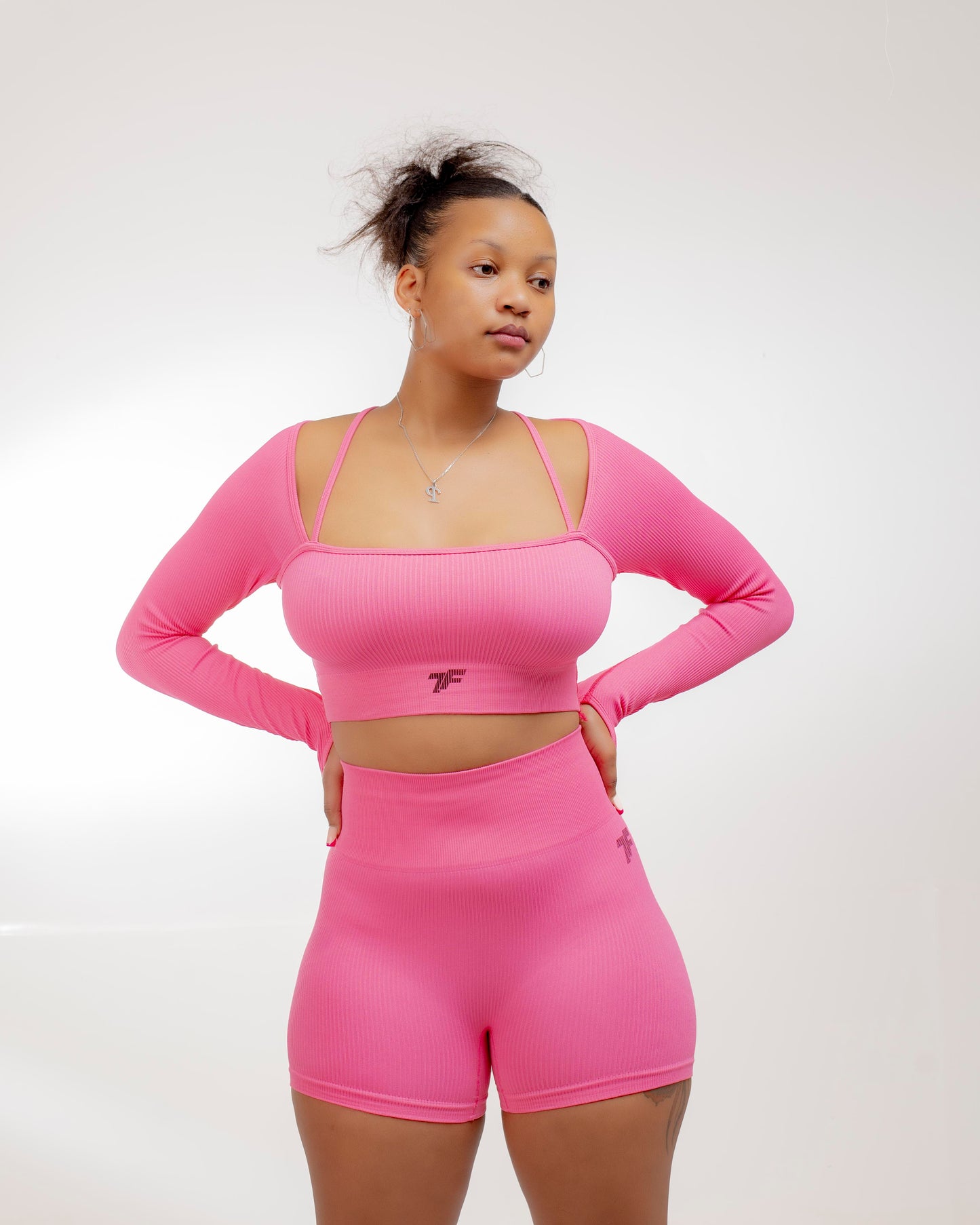 VitalFlex Ribbed Long Sleeve - Pink
